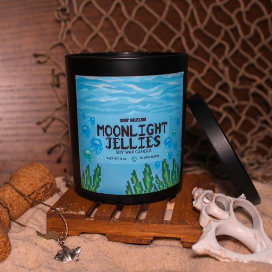 Moonlight Jellies Candle