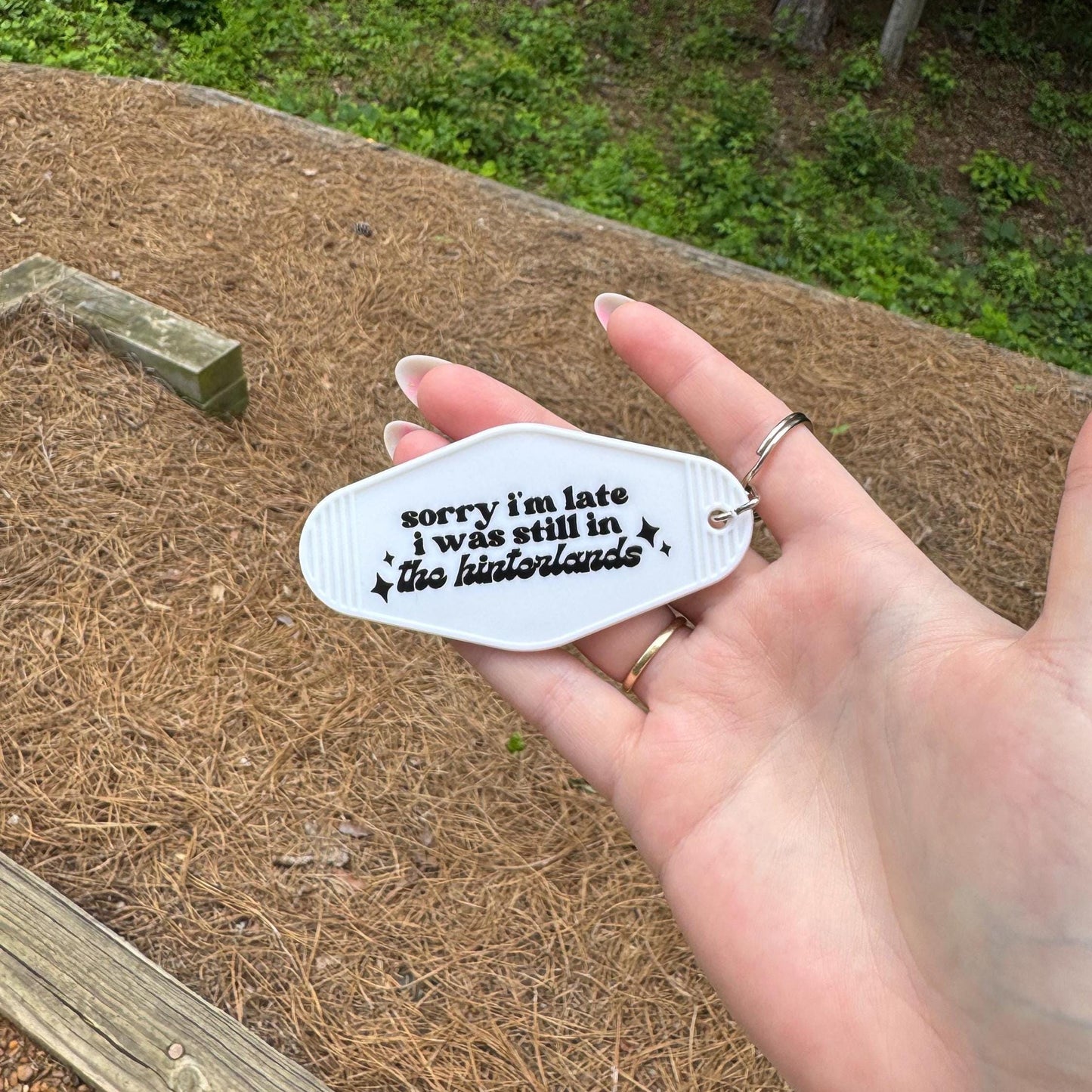 Hinterlands Motel Keychain