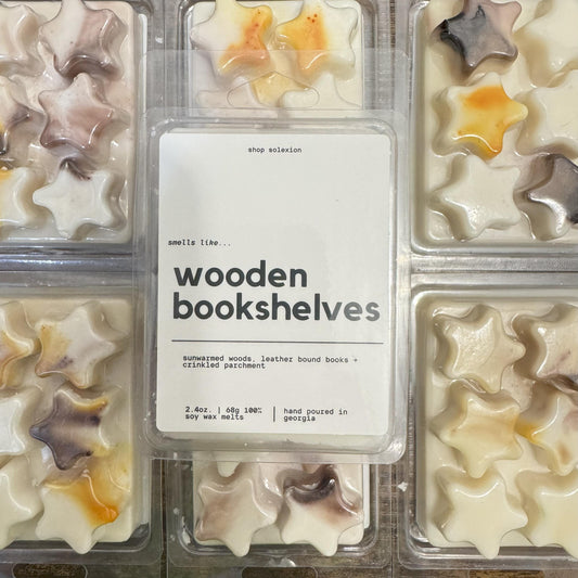 Wooden Bookshelves Wax Melts